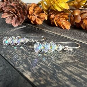 Swarovski Sterling Silver Earrings